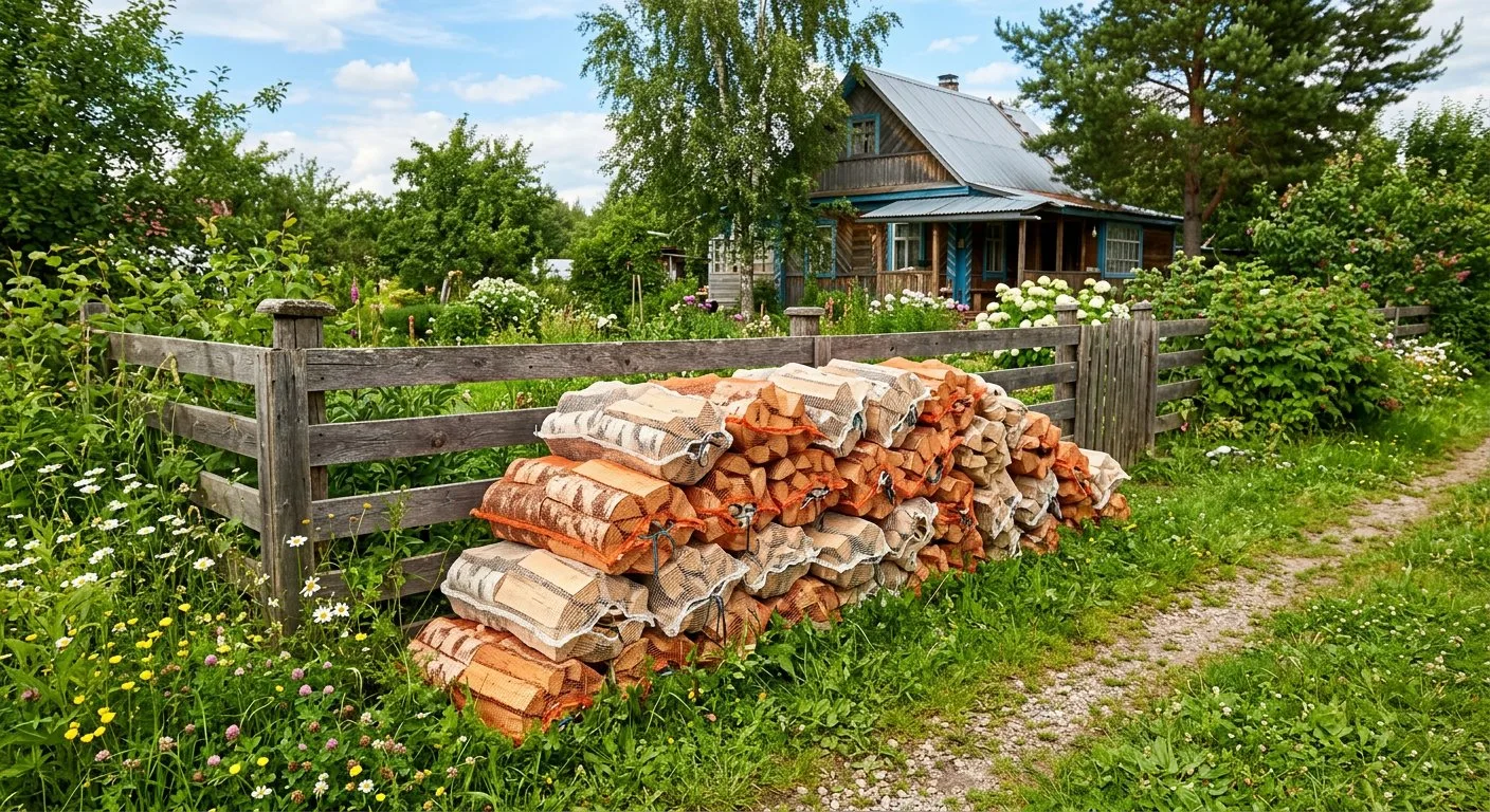Дрова для дачи в Звенигороде